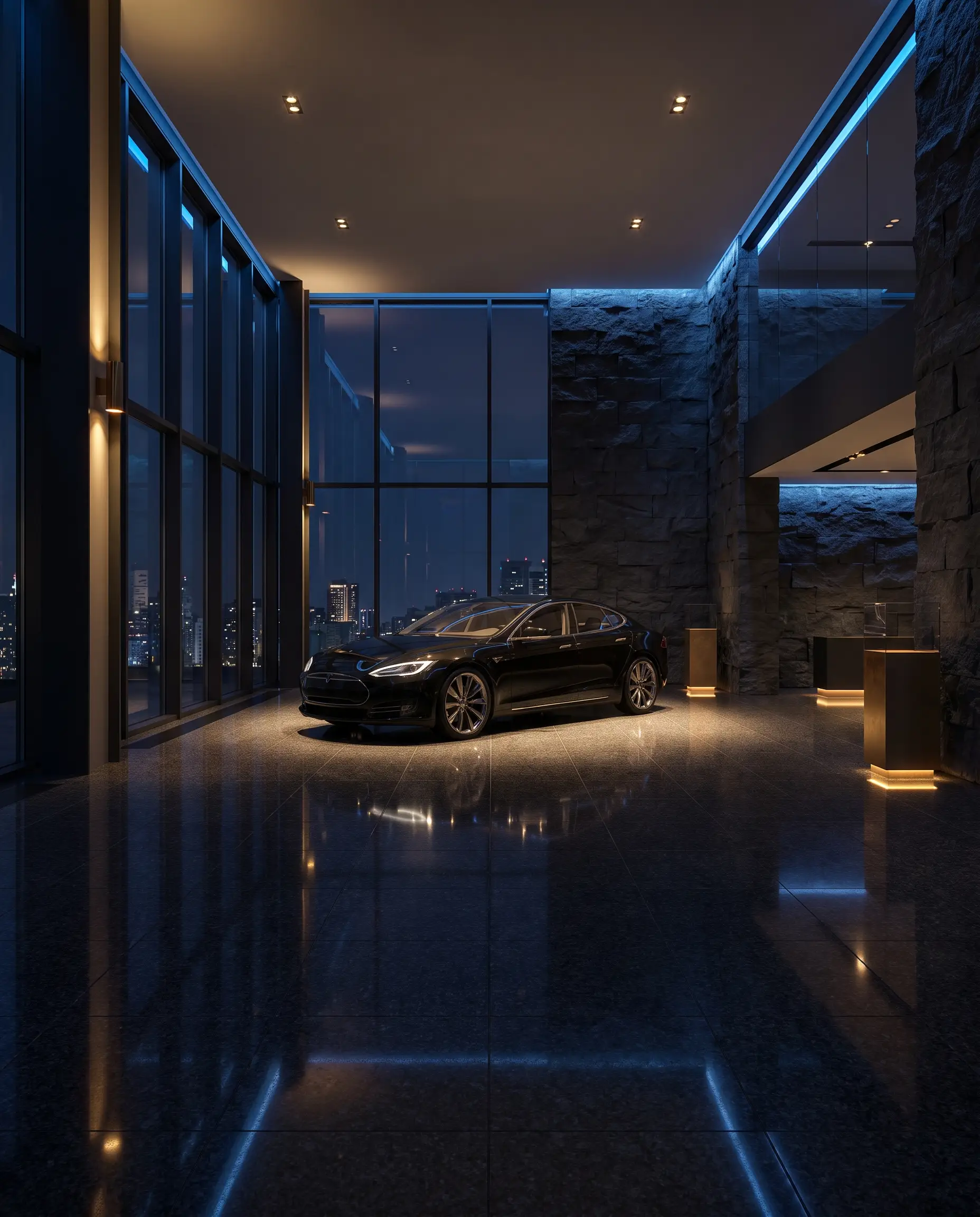 Showroom automobile